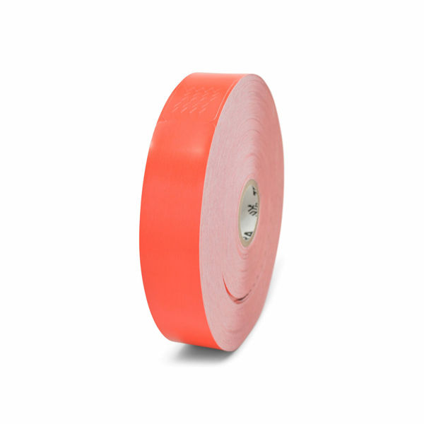 Picture of Zebra Wristbands Roll Z-Band Fun - Red 25mm x 254mm x 350